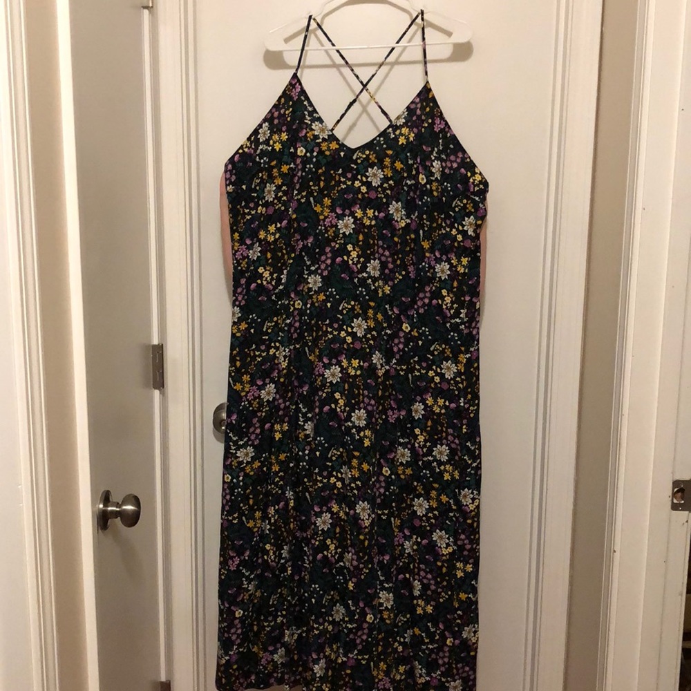 Old Navy Flower Maxi Dress XXL